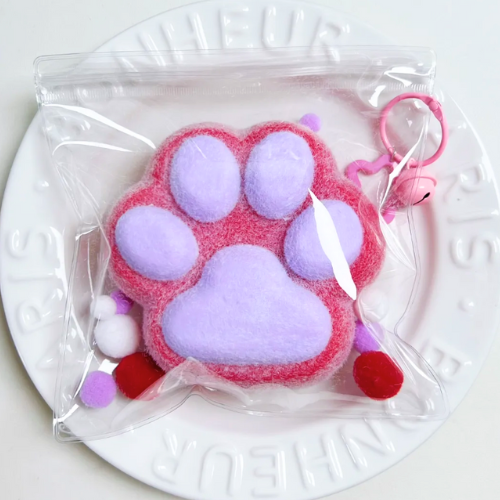 Customizable 360g Handmade Silicone Extra Soft Squishy Cat Paw Stress Relief Toy